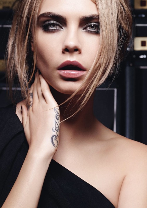 runwayandbeauty: Cara Delevingne is the face of the new and improved Volume Effet Faux Cils by Yves 