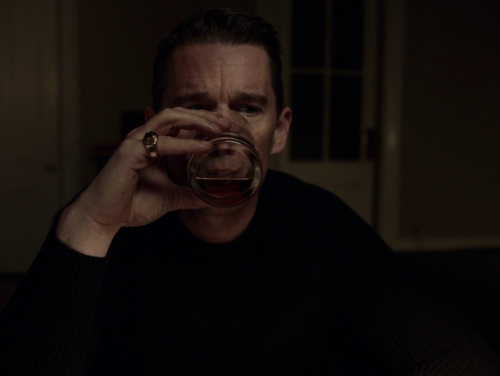 First Reformed (2018) - Ethan Hawke drinkingDirector: Paul SchraderCinematography: Alexander Dynan