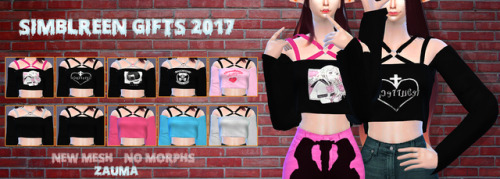 TS4 SIMBLREEN GIFTS 2017Hello! (‘∀’●)♡I finished to convert my simblreen gifts, hope you enjoy! <