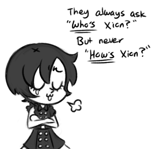 I draw Xion A LOT and I’m p sure there’s still more buried somewhere in my twitterMake sure you scro