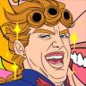 psiduk: psiduk:  theyre called stand users bc they use complex and improbable stances to confuse and defeat their enemies      believe it or not this man is telling a story  