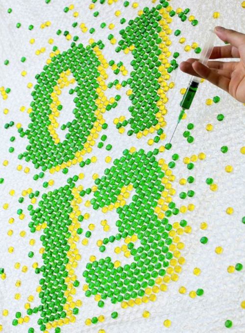 helloyoucreatives:  BUBBLE WRAP TYPOGRAPHIES BY LO SIENTO.