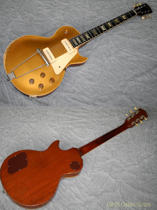 garys-classic-guitars:  1952 Gibson Les Paul Standard Goldtop 