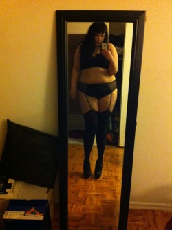 killerkurves:  poisonetlavin:  New lingerie to make me feel a bit better 