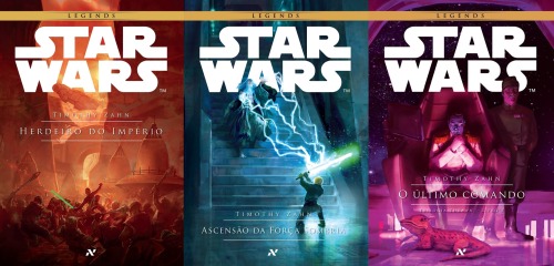 cidraman:Star WarsHerdeiro do ImpérioAscensão da Força SombriaO Último ComandoEditora Aleph - 2014/2