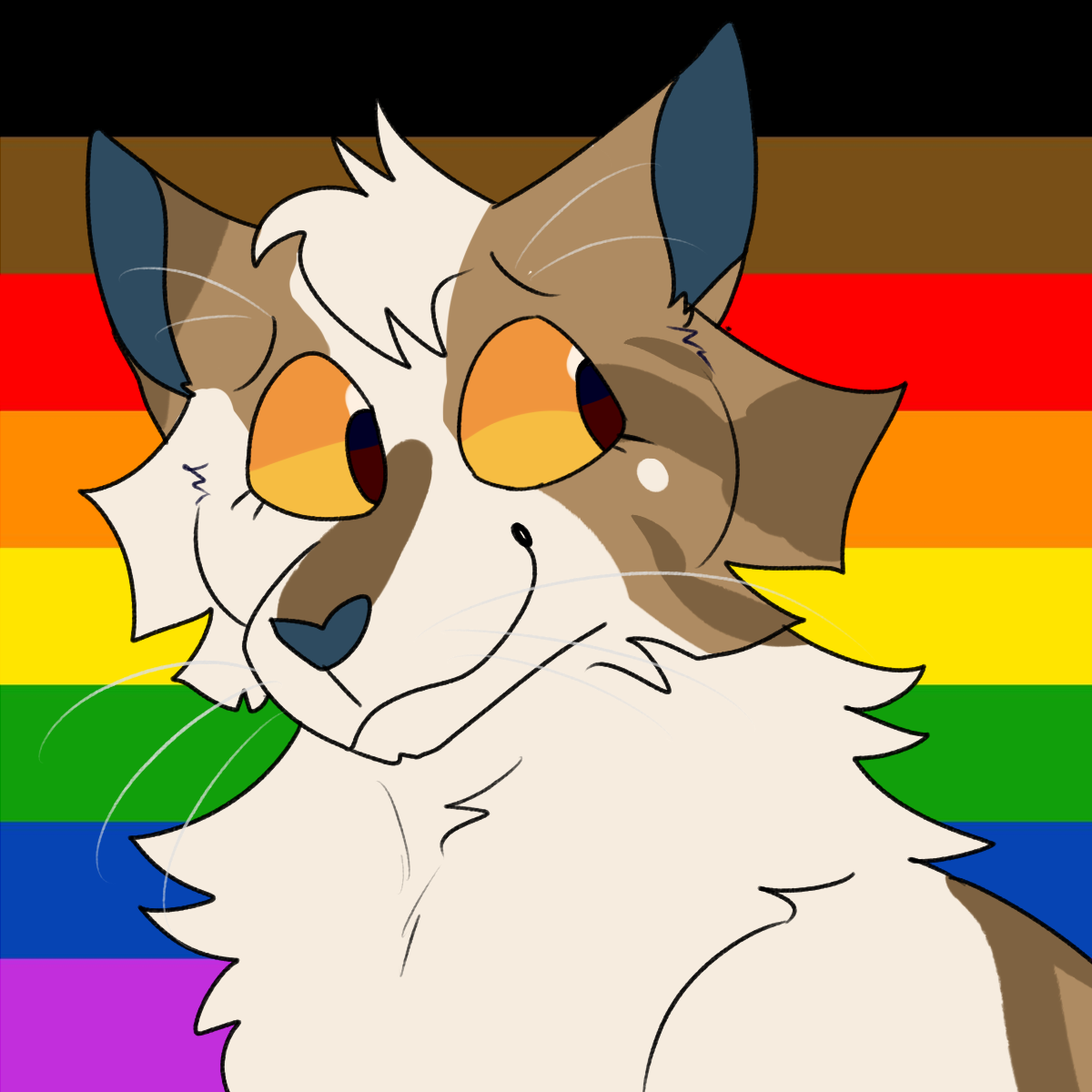 mantis/ark on X: i'm doing warrior cats pride icons on tumblr, this'll be  a thread of them all as i do them my tumblr is @ sootslash if you want to  request