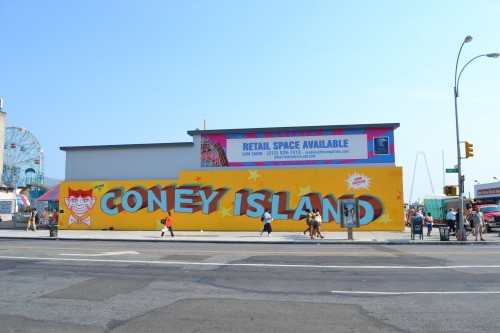 Land of freaks and hot dogs by the beach. Coney Island, NY