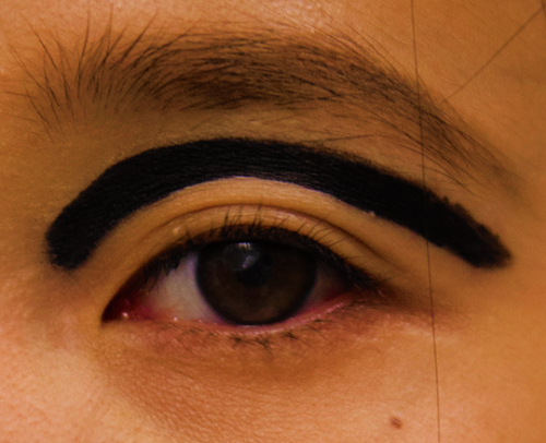 voulair:  Makeup @ Fendi Spring 2016  