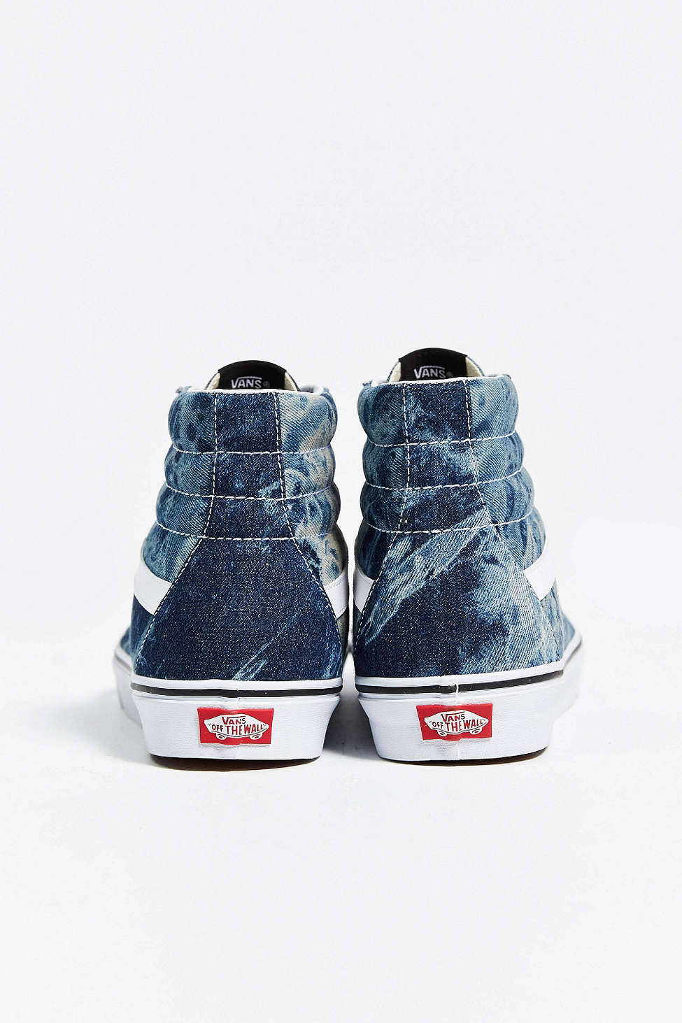 acid wash vans sk8 hi