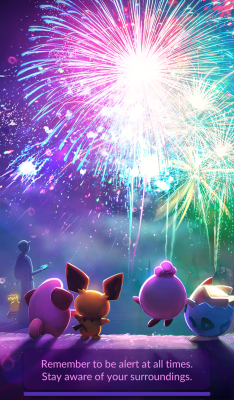 snorlax:  Pokemon GO New Years loading screen 🎆Happy New Year!