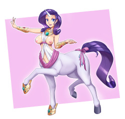 needs-more-butts:  nauthleroy:  Rarity Centaur