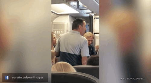 micdotcom:American Airlines flight attendant allegedly hits woman with stroller in confrontationAn A