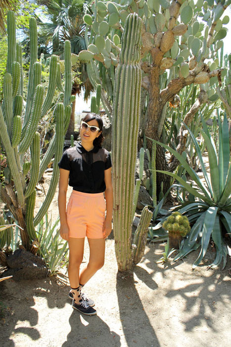 ashley of milk teeths sporting our large polka dot crews!