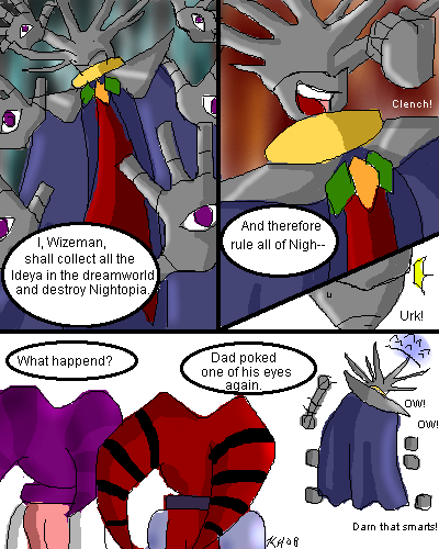starlytenightmaren:  NiD: Wiseman comic by ~Mundo-Azul