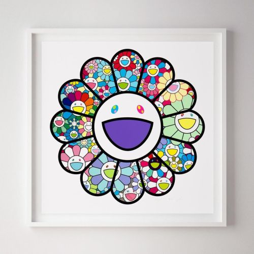 Now available at KUMI Contemporary  TAKASHI MURAKAMI Yonaguni, 2022 Silkscreen 50 x 50 cm Edition 10