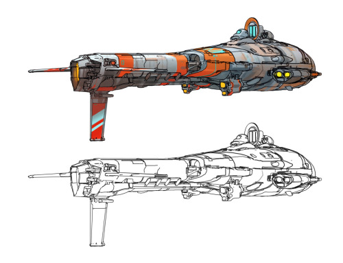sparth:just for the sake of reuniting all my latest spaceships in a single post.