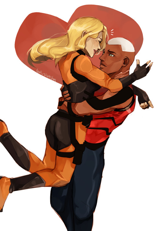 shadesninde: battysketches: late valentines aaaAAAA colouring this was one of the happiest thiings i