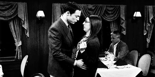 XXX rubyanjel:  And Then Sheldon Kissed Amy. photo