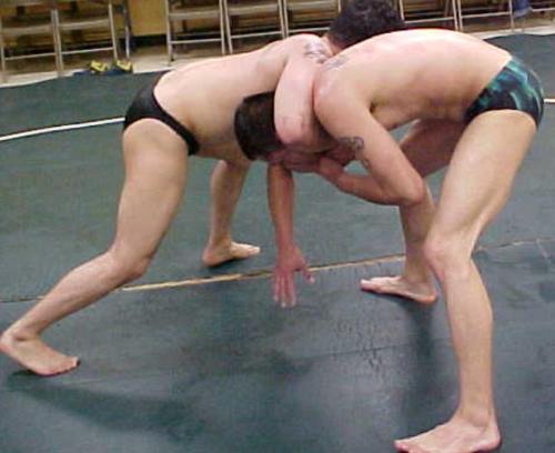 movimuswrestling:  Sandro Vinnari asked to wrestle Bobby Baker.   Bobby is tall, lanky, strong with major attitude.  He hates to lose a match and will do whatever it takes to win.  Sandro is a very skilled submission wrestler.   Sandro dominates