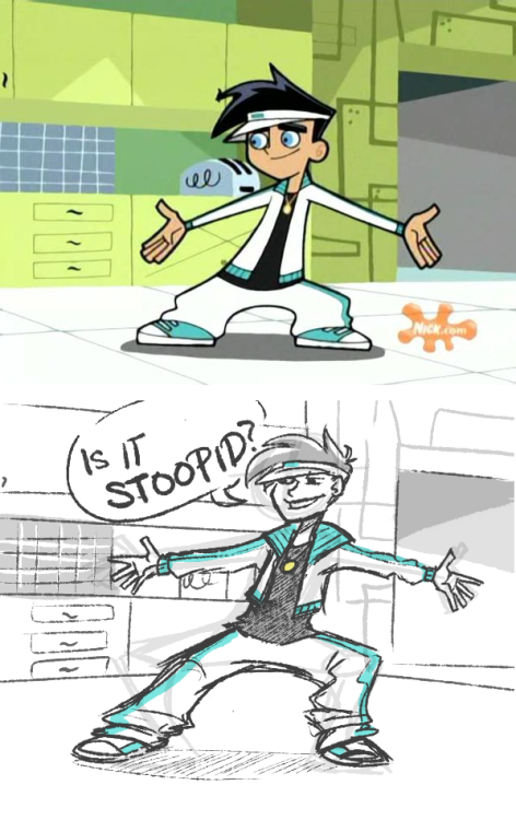 shubbabang:i got excited about danny phantom again and told people to give me screenshots to redraw 