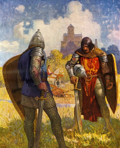 magictransistor:  N.C. Wyeth, The Boy’s King Arthur: Sir Thomas Malory’s History of King Arthur and His Knights of the Round Table (Charles Scribner’s Sons), New York, 1922.