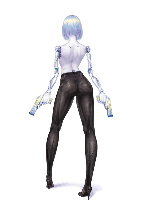 Fantasy-Scifi-Art:  Pantyhose By Ga Hung 