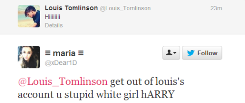 larrysis:  lourrykisses:      Hahahahahahaha   harry it is then