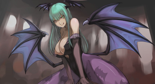 conejoplush:  morrigan fue mi amor mucho tiempo *o*