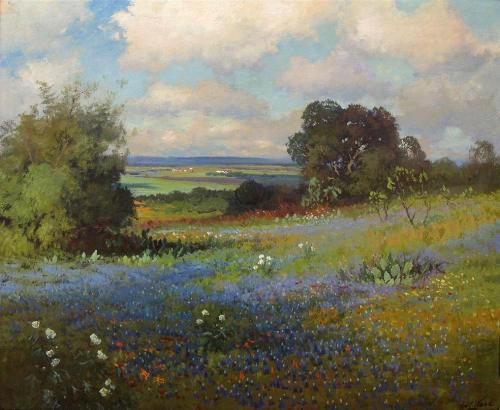 radstudies:  Robert William Wood (American, 1889-1979) Texas Bluebonnets 