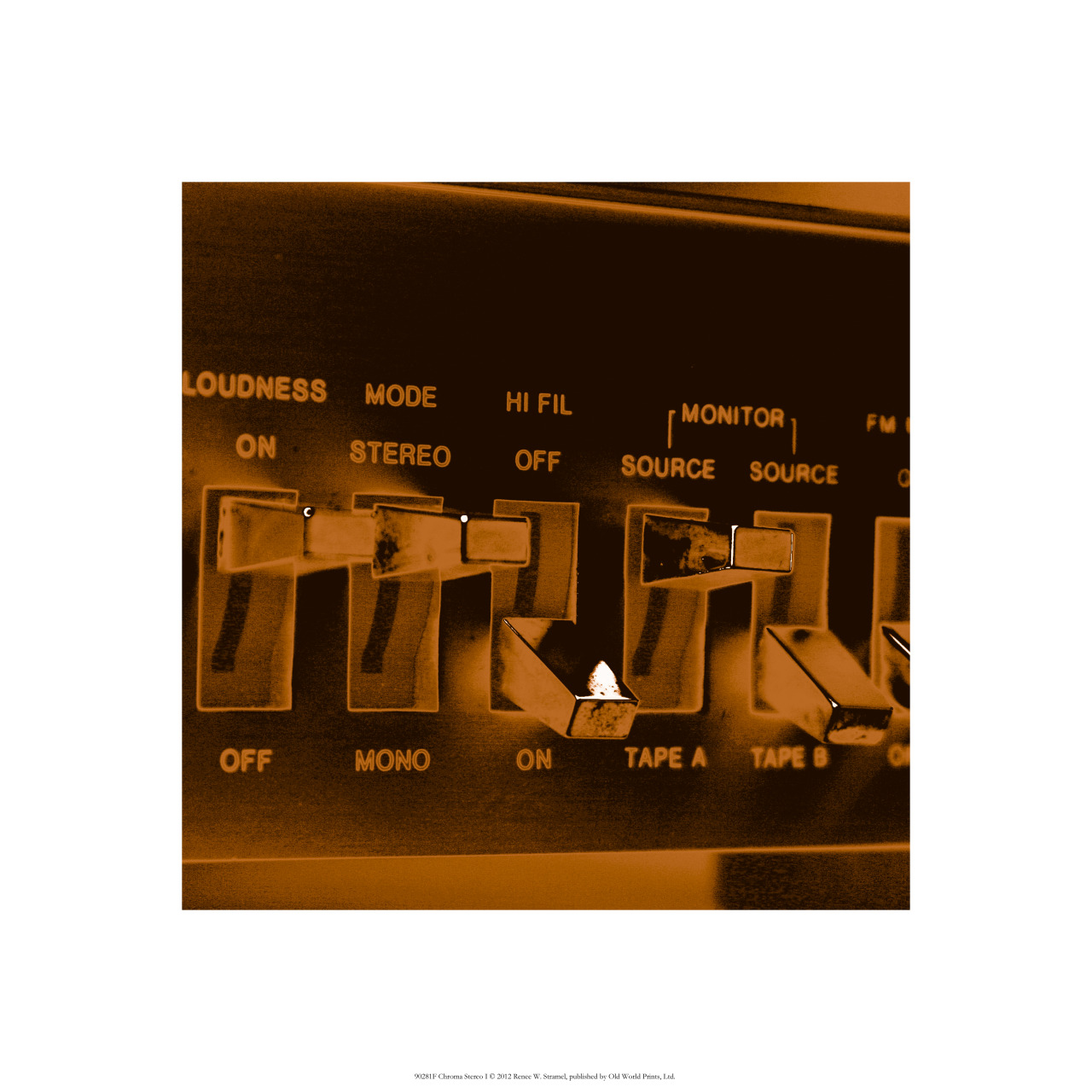 rwstramel:  Chroma Stereo Series, Giclee prints. 12x12” 