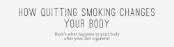 americaninfographic:  Quit Smoking