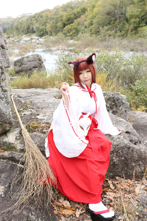 Cute Cosplay GIrl Higurashi Rin (Kitsune-Chan 3) 1-6