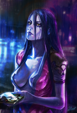 hironicamente:I almost feel somethingWidowmaker - Overwatch  High resolution and exclusive content, check out my patreonpatreon.com/wallacepires   