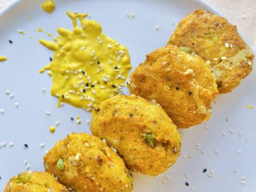 turmeric veggie cutlets