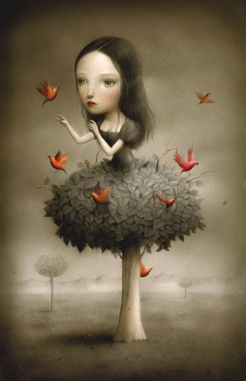 surreal art of Nicoletta Ceccoli