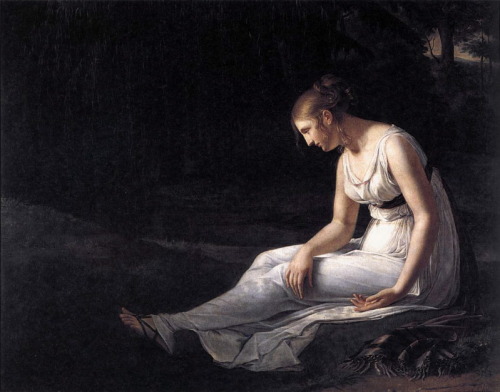 lookedforlazarus: Charpentier - Melancholy , 1801 