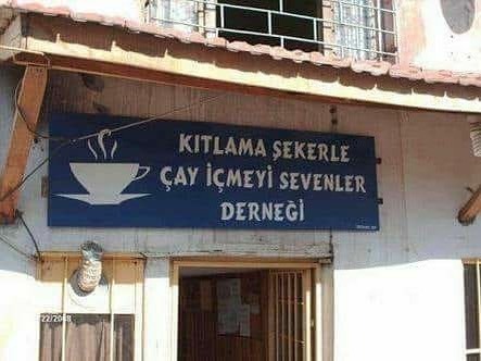 KITLAMA SEKERLE
ÇAY İÇMEYİ...