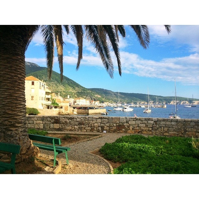 Vis is a smaller island that is less visited and harder to reach. The old town of Komiža is beautiful to visit in late afternoon. #vis #komiza #yachtweek #europe #croatia #travelphotography #travel (at Komiža, Otok Vis)