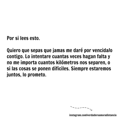 nube-de-algodon:  verdaderoamoradistancia:  Sígueme para más frases → Clic aquí    Alguna vez pensé eso