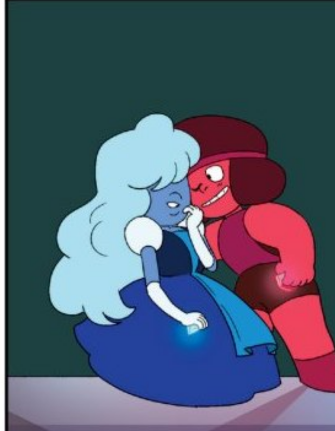 gamedot:  some loving rupphires from the latest su comic (which you can get digitally