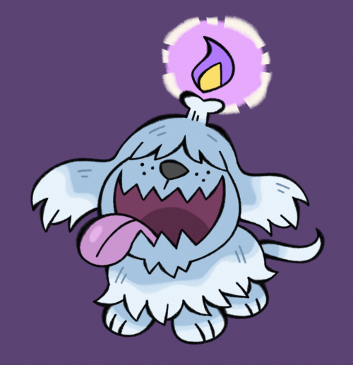 billfrancois:Ghost puppy! 