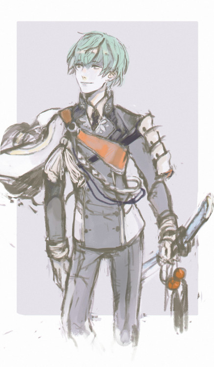 celestialvalkyrie:  Wanted to sketch Ichigo Hitofuri(Mr.babysitter) from Tourabu!