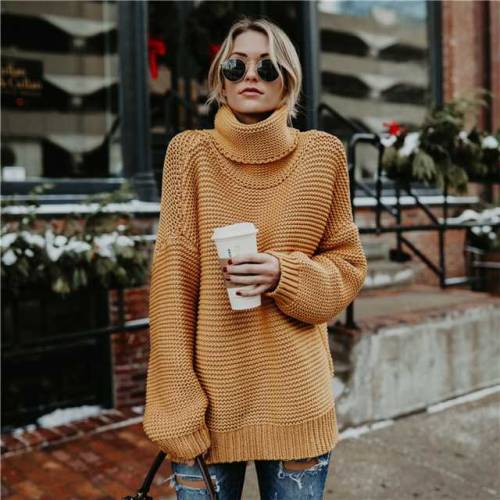 cutebutphycho1988:High Neck Dropped Shoulder Plain Sweater$41.08 NOW ONLY $26.65!!$26.65! It’s true!