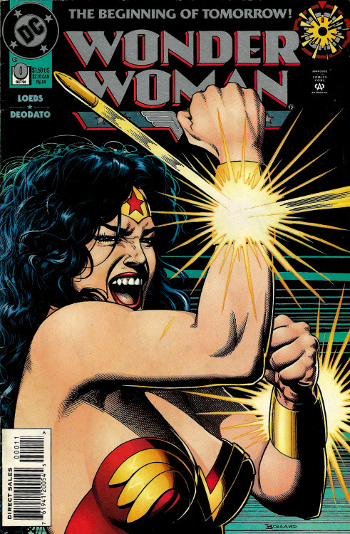 Porn Pics Wonder Woman 0 (DC Comics, 1994). Cover art