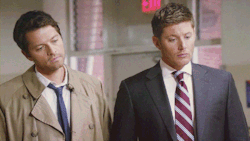 mywaywardassbutt:  jupiter-says-hey:  dandelionwhiskey:  So it looks like Cas is grabbing Dean’s ass  Who says he’s not?  Knowing Misha, he probably is 