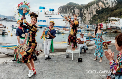 Zendaya, Thylane Blondeau and Sonia Ben Ammar for Dolce &amp; Gabbana by Franco Pagett