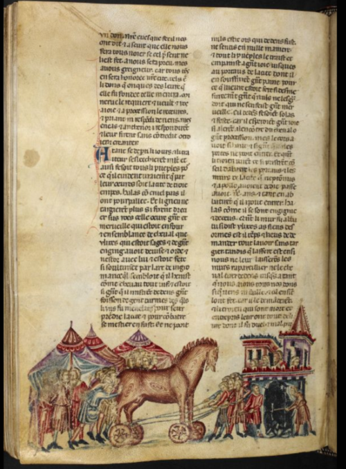 erikkwakkel:A horse on wheels, what’s not to love? Great post. manuscriptbook: Medieval Connec