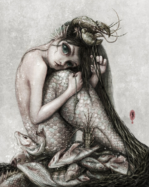artmonia:  “On Shore” by Phoenix Chan For more of my illustration, please visit my portfolio, tumblr Submission by phoenix-chan. Thanks!