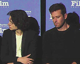 bowie28:  Armie and Timmy at Santa Barbara International Film Festival 2017