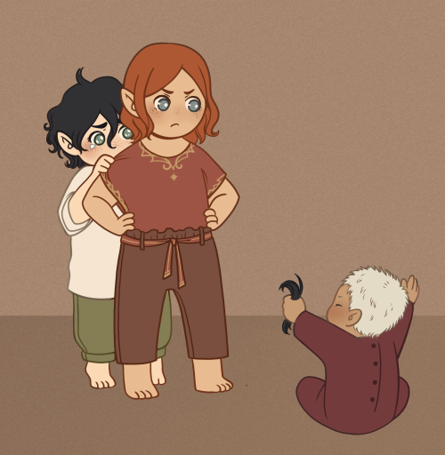 sauroff:Baby feanorians ♥